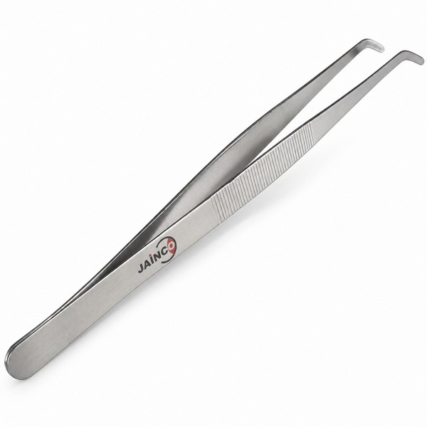 Tweezers SS With Curved Tips